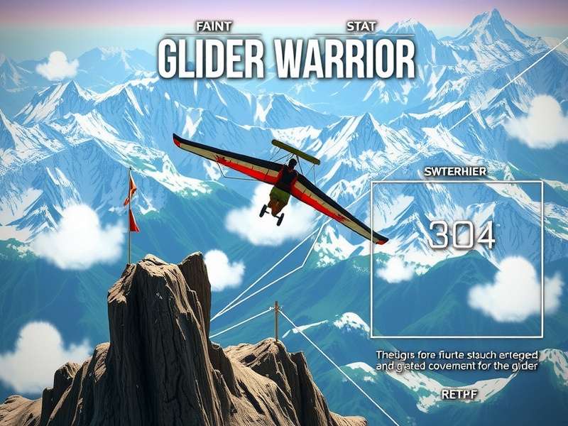 Glider Warrior India game world showing the diverse landscapes of India